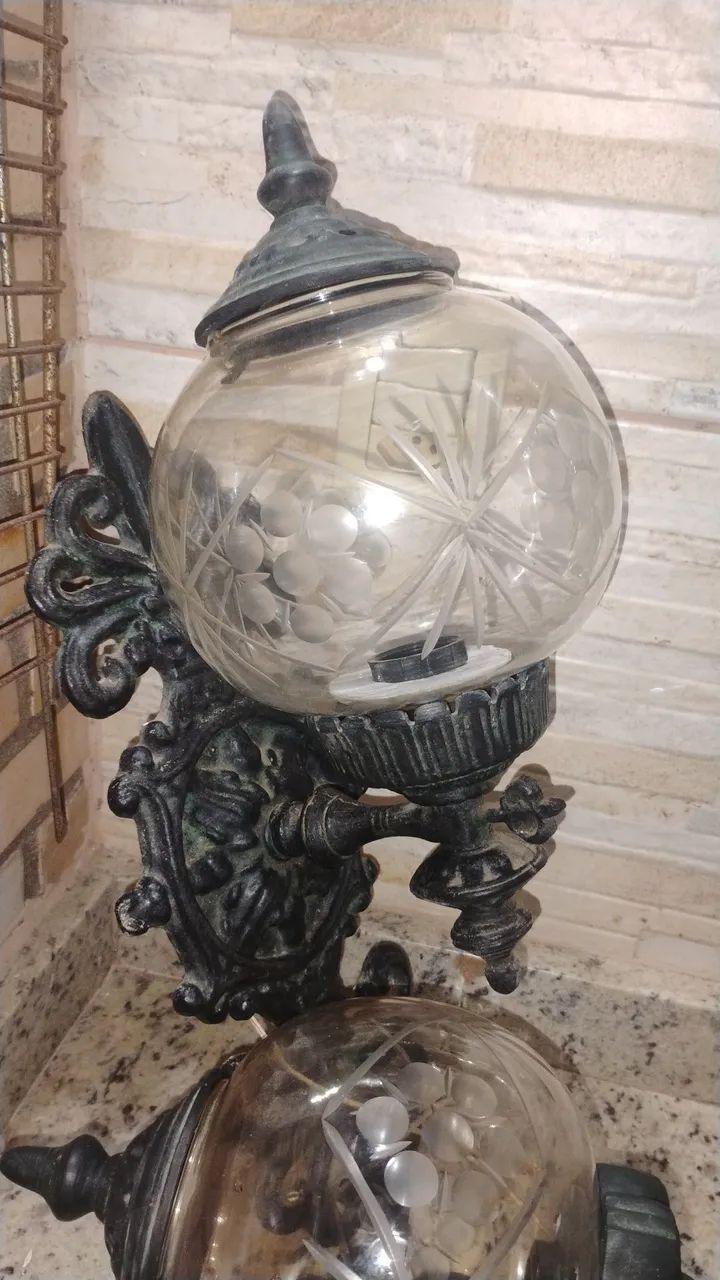 Arandela com luminária e cupula - Foto 4