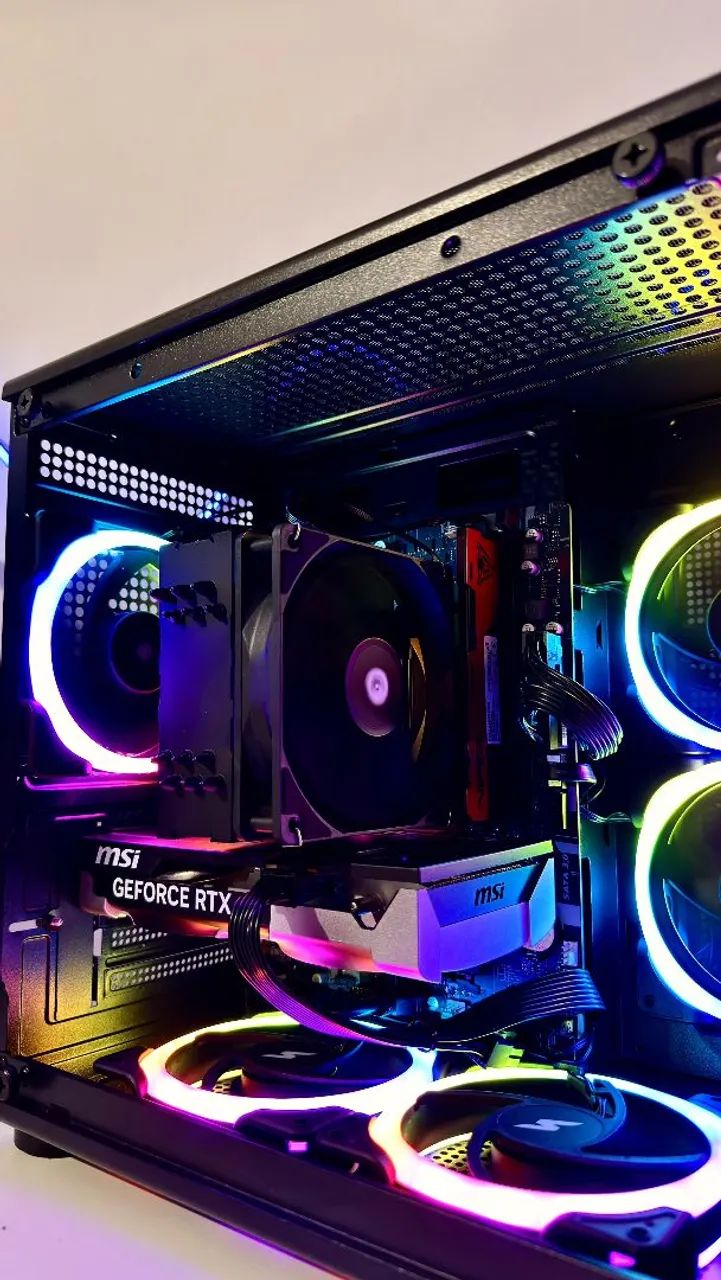 PC Gamer Ryzen 5 5500 + RTX 5060 8GB - Foto 3