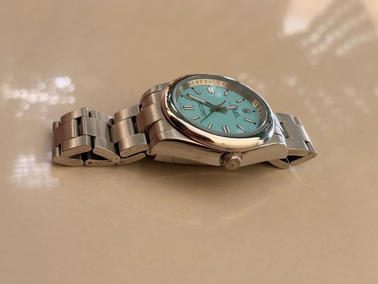 Rolex Oyster Perpetual Turquoise Blue 36? - Foto 2