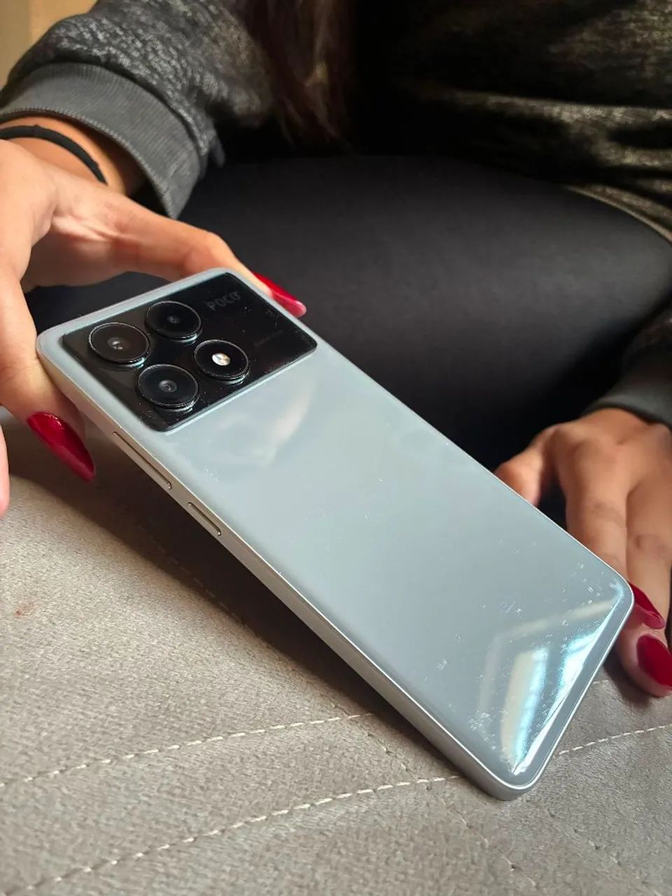 Poco X6 pro, 516GB na cor cinza  - Foto 5