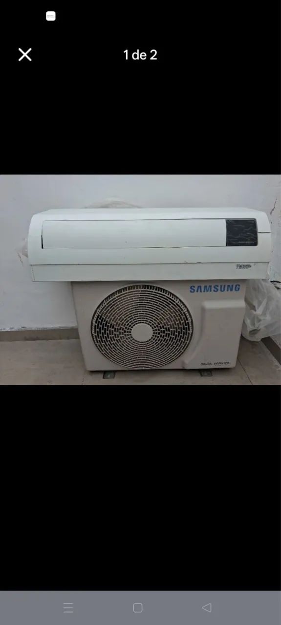 Ar condicionado split 9000 btus Samsung 