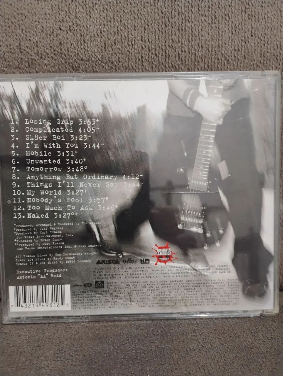 CD Evril Lavigne _ Let Go ( imp- BMG Chile )  - Foto 3