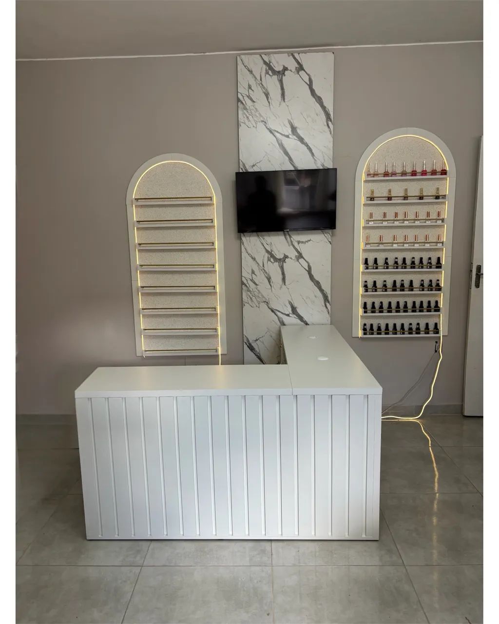 Mesa em L para Nail Designer - Foto 2