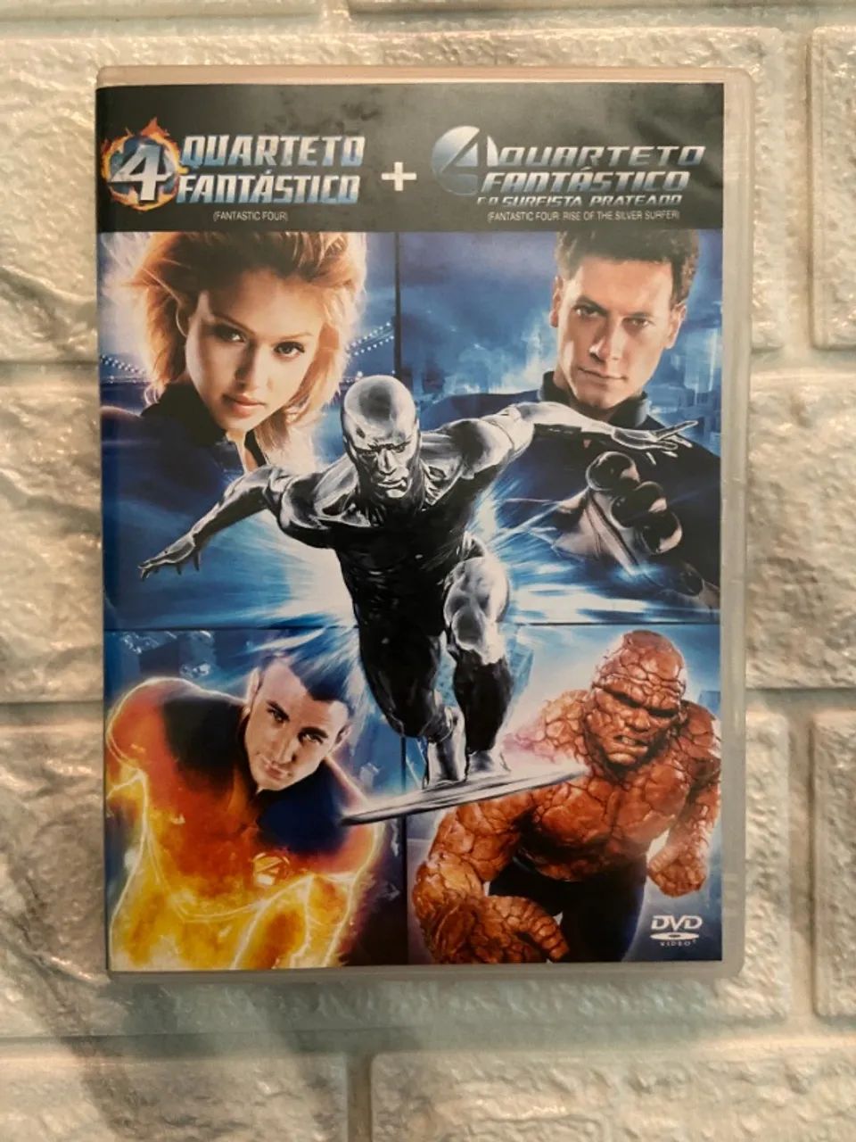 BOX QUARTETO FANTÁSCO + QUARTETO FANTÁSTICO E O SURFISTA PRATEADO DVD