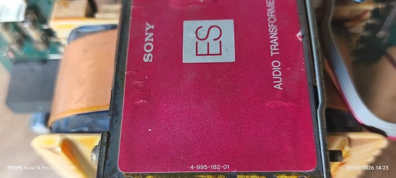 Placa Trafo transformador receiver Sony Da80es  - Foto 2