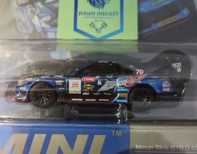 Nissan Silvia S15 D-MAX #70 2023 D1 - #855 - Mini GT - Foto 2