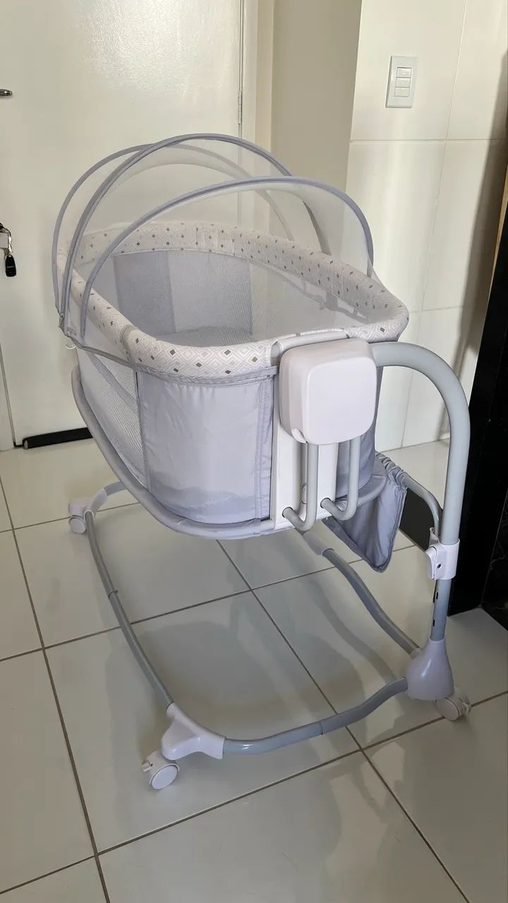 Berço Bluetooth Balanço Automático Duas Alturas - Foto 2