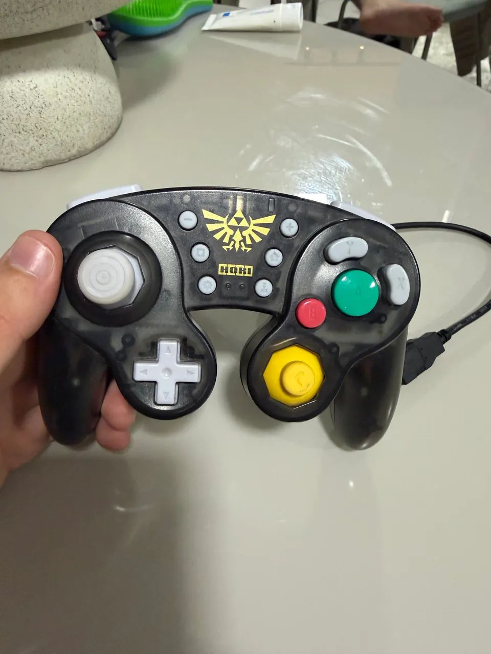 Controle Gamecube HORI de Zelda para Switch 1 e 2  - Foto 2