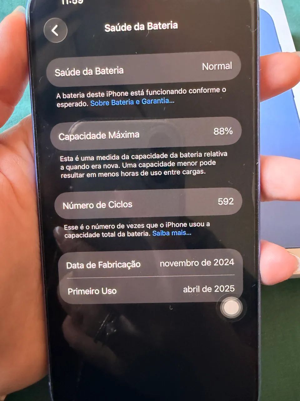 VENDO OU TROCO IPHONE 16 com volta - Foto 5