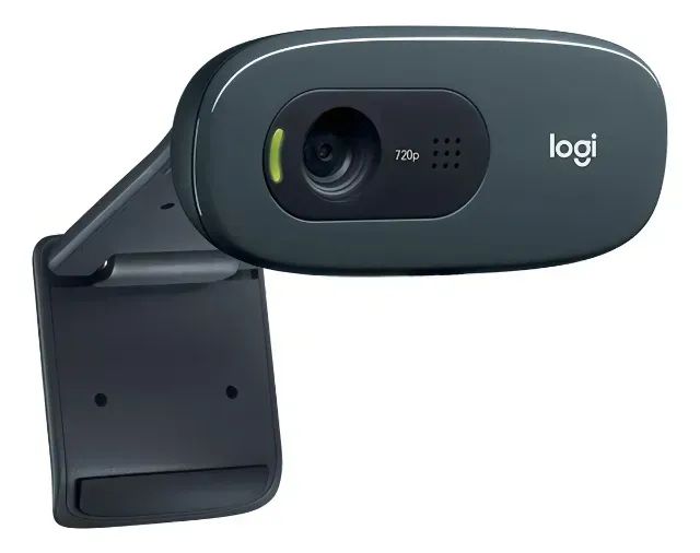 Webcam Logitech C270, Resolução Hd 720p/30fps, Microfone Cor Cinza - Foto 3
