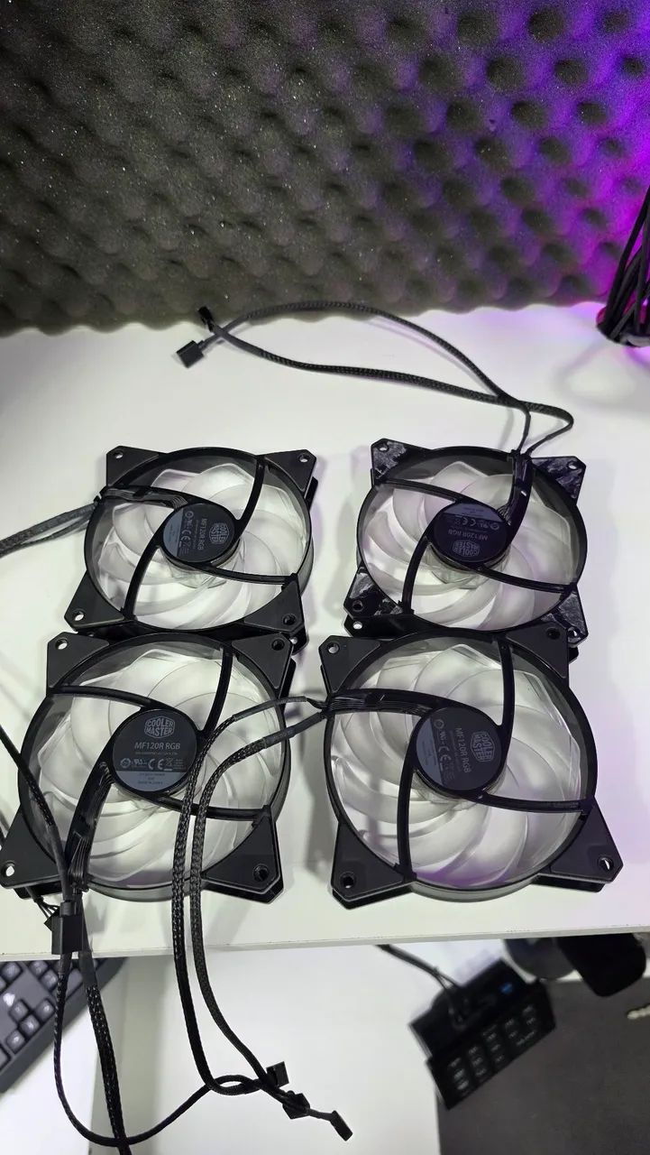 4 fans cooler master - Foto 2