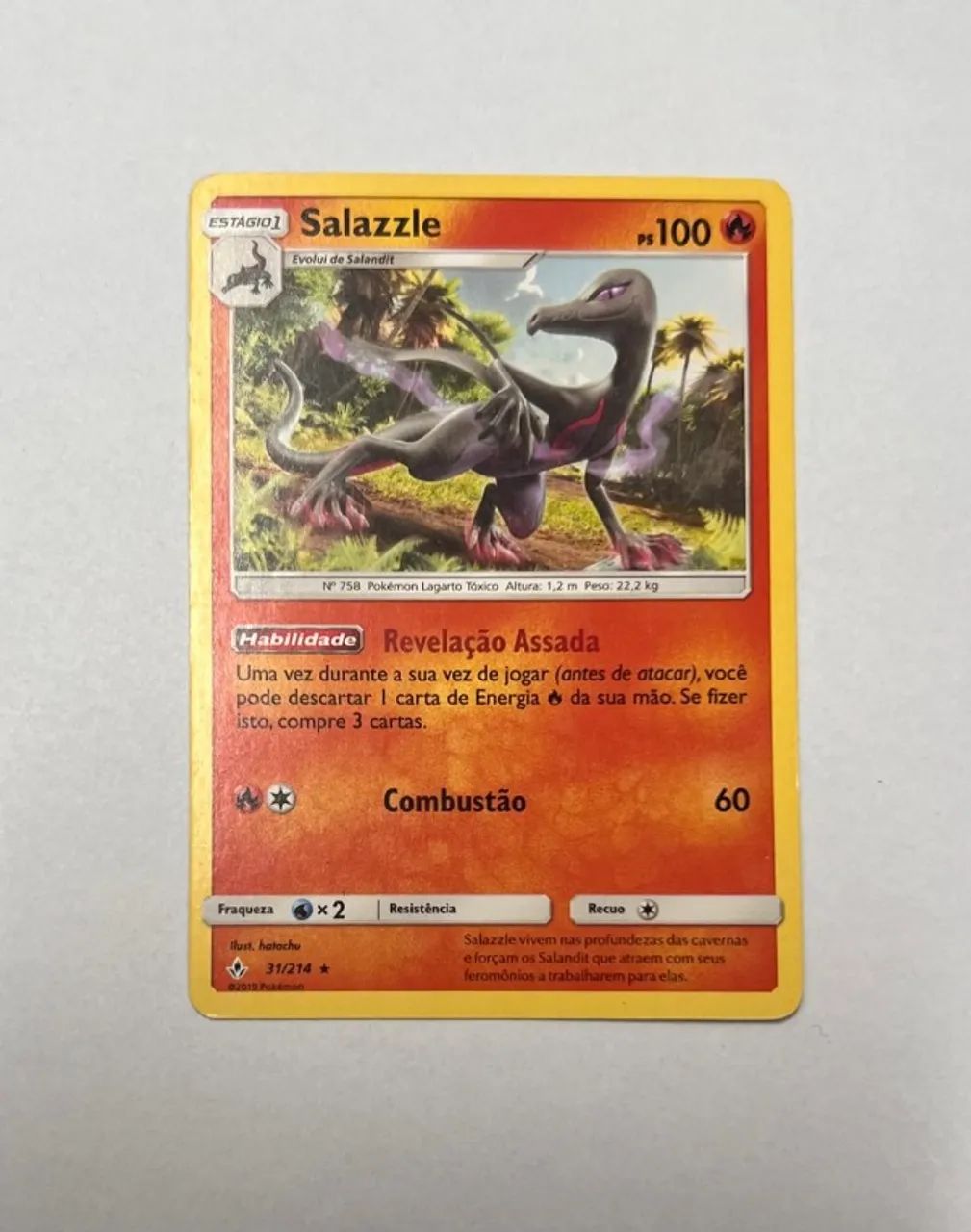 Carta Pokémon: Salazzle (31/214)