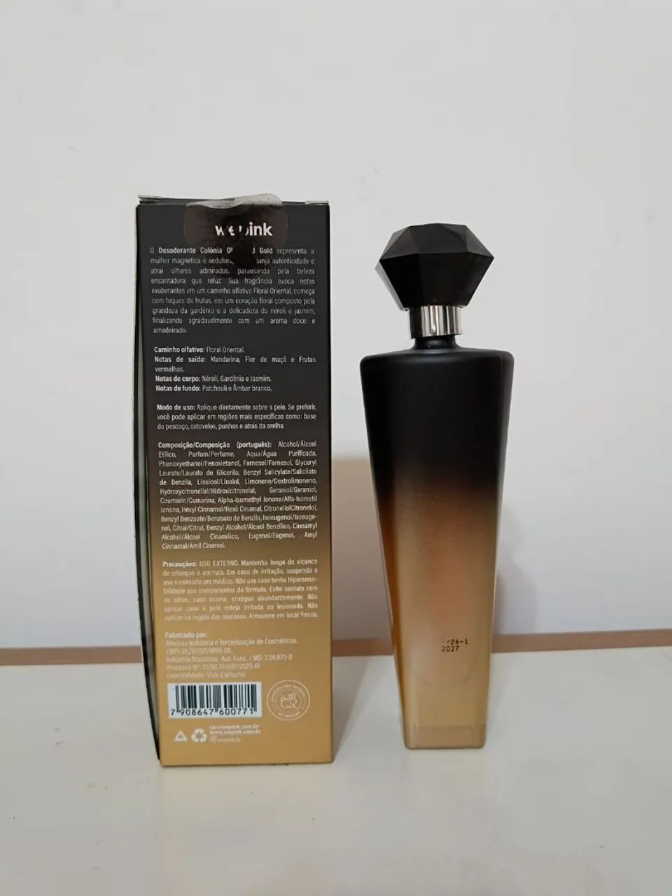 Perfume feminino Obsessed Gold - We Pink - 100 ml - Foto 2