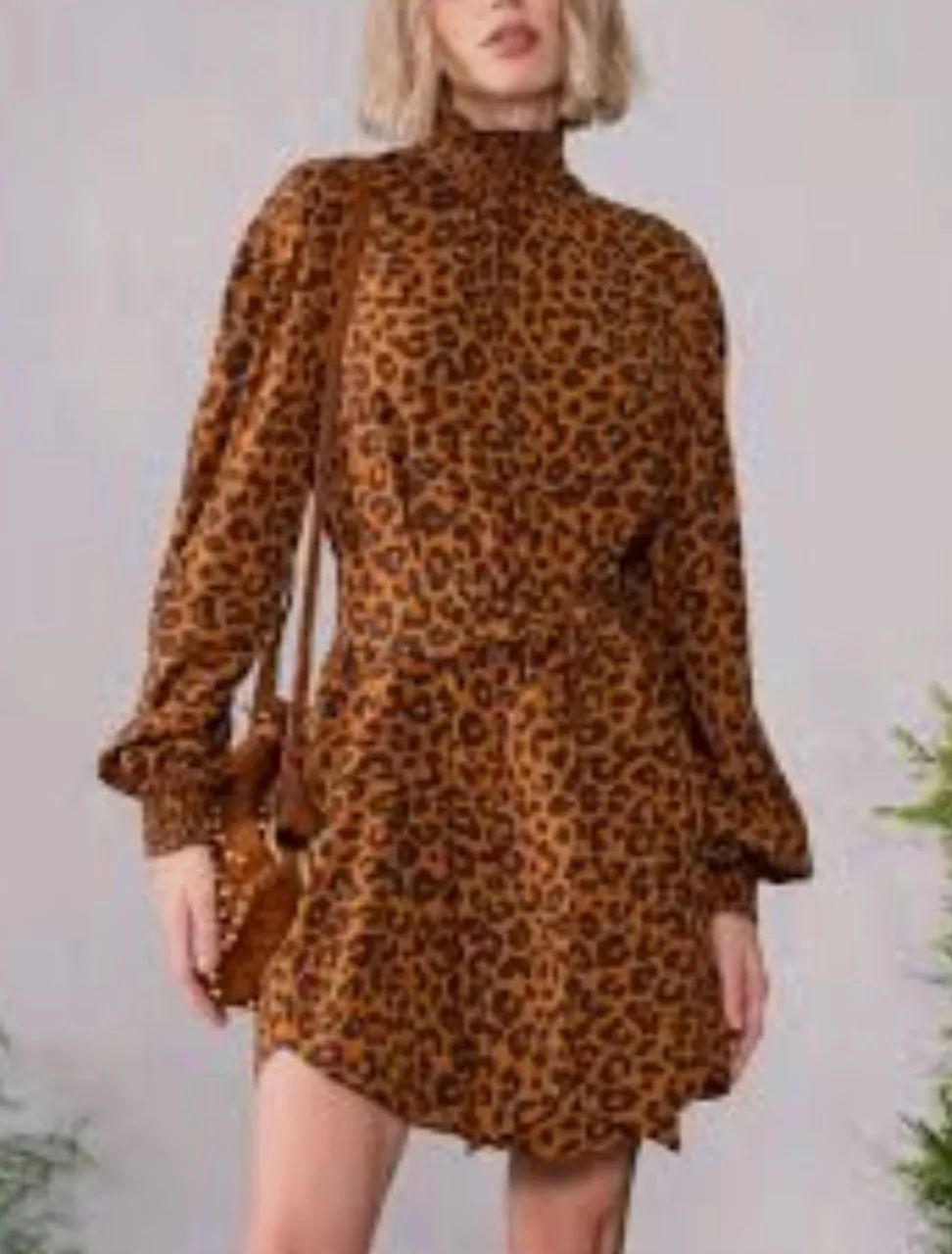 Vestido curto Animale