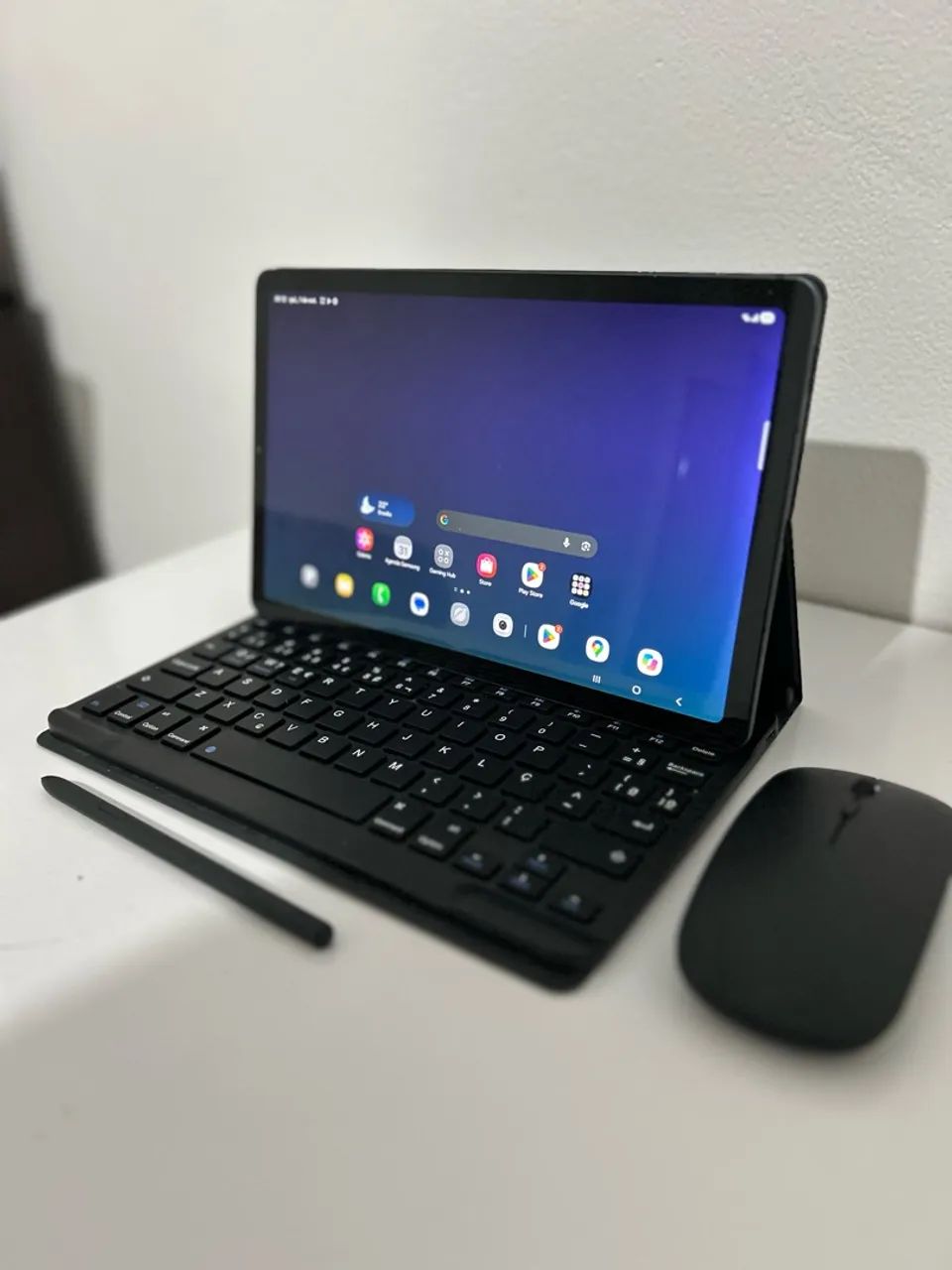 ? SAMSUNG GALAXY TAB S6 LITE 128GB - COMPLETO + TECLADO E MOUSE! ? - Foto 2