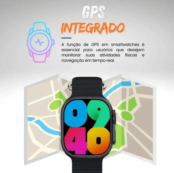 Relógio Smartwatch Ultra 10 Plus Tela AMOLED HD - Lançamento 2026 - Foto 5