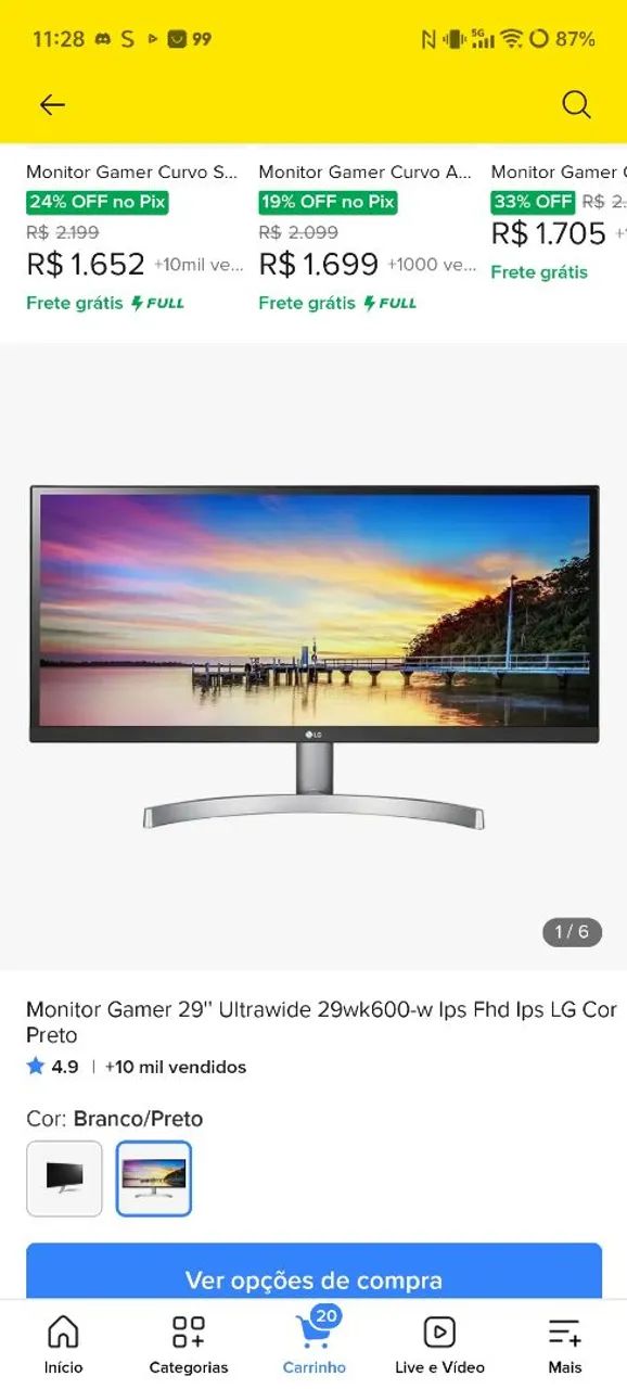 Monitor LG ultrawide  - Foto 5