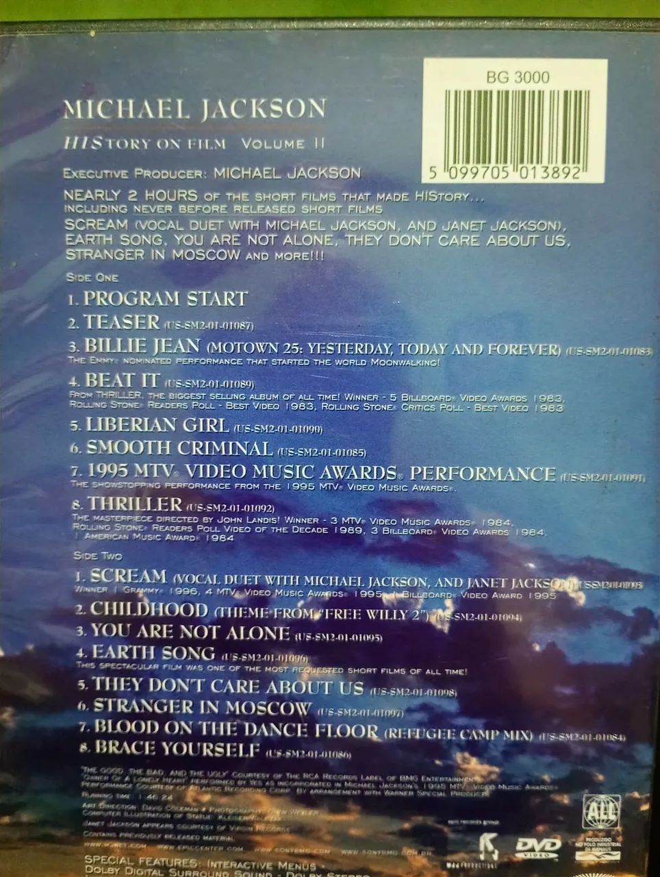 Dvd lado A e B Michael Jackson  - Foto 2
