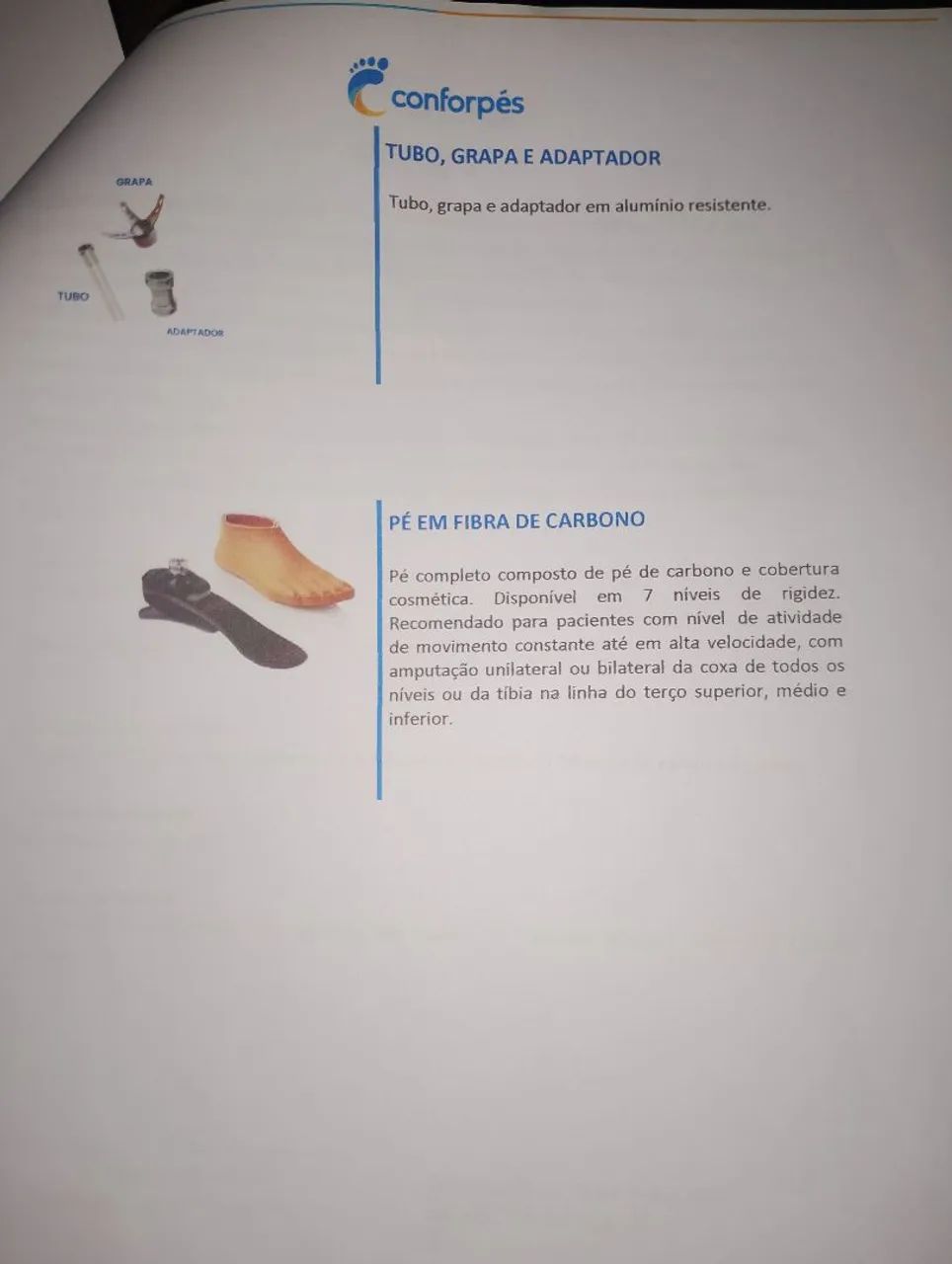 Perna mecânica  - Foto 3