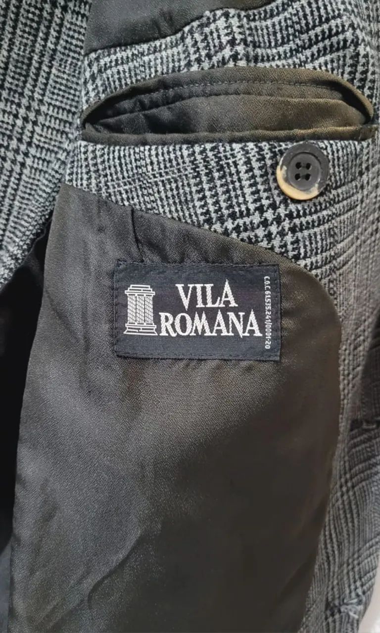 Blazer Xadrez Cgc Vila Romana Tam G - Foto 4