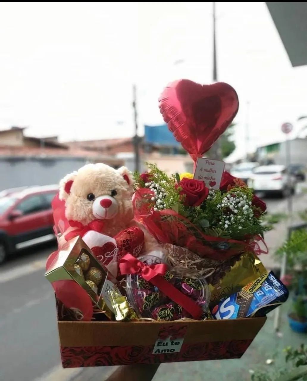 Cesta de café da manhã, floricultura e combos romântico  - Foto 2