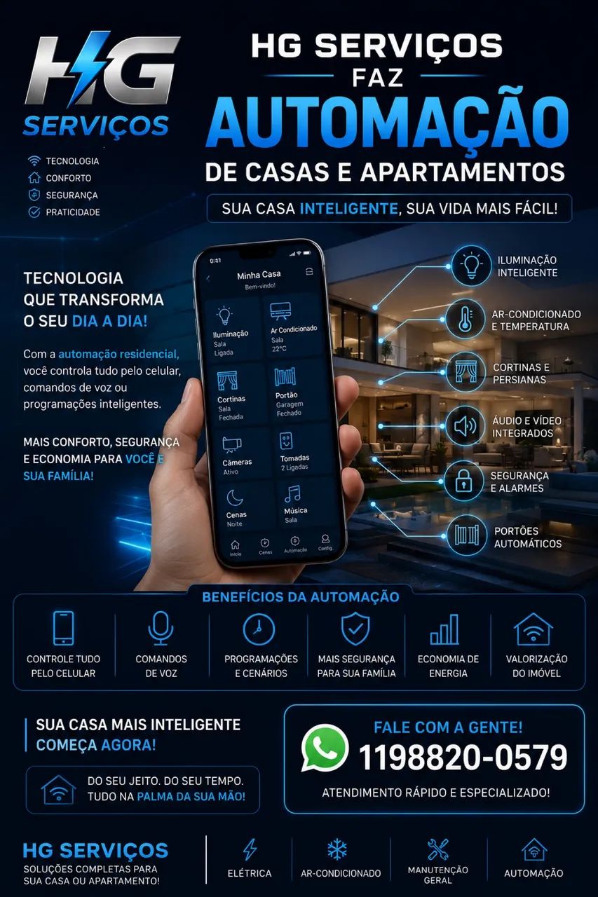 Automaçao dê casas e apartamentos 