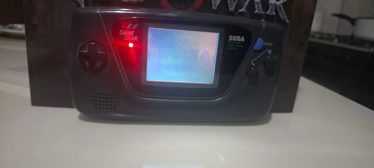 Game Gear Funcionando Com Jogo do Sonic - Foto 2