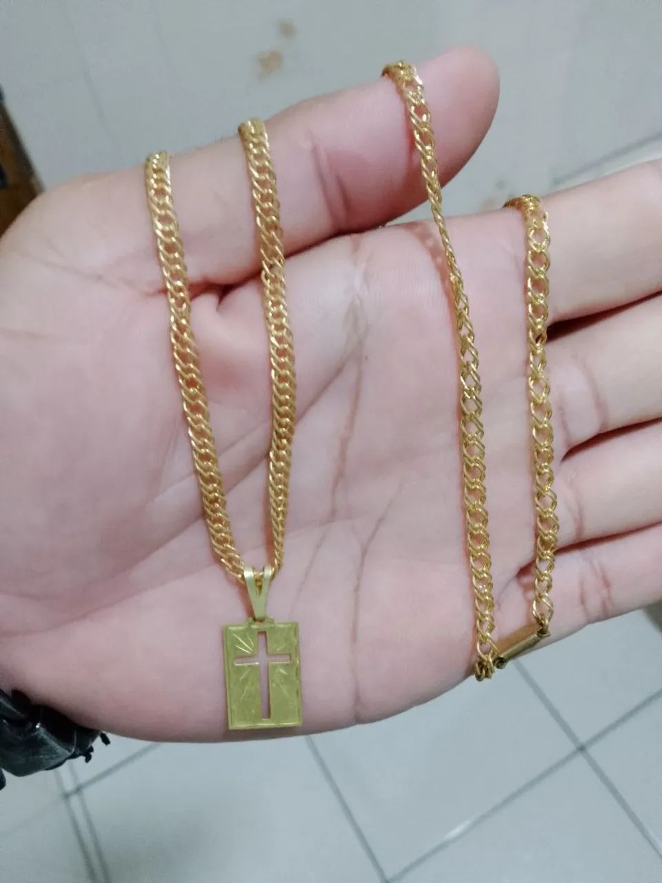 Cordão moeda antiga  - Foto 4