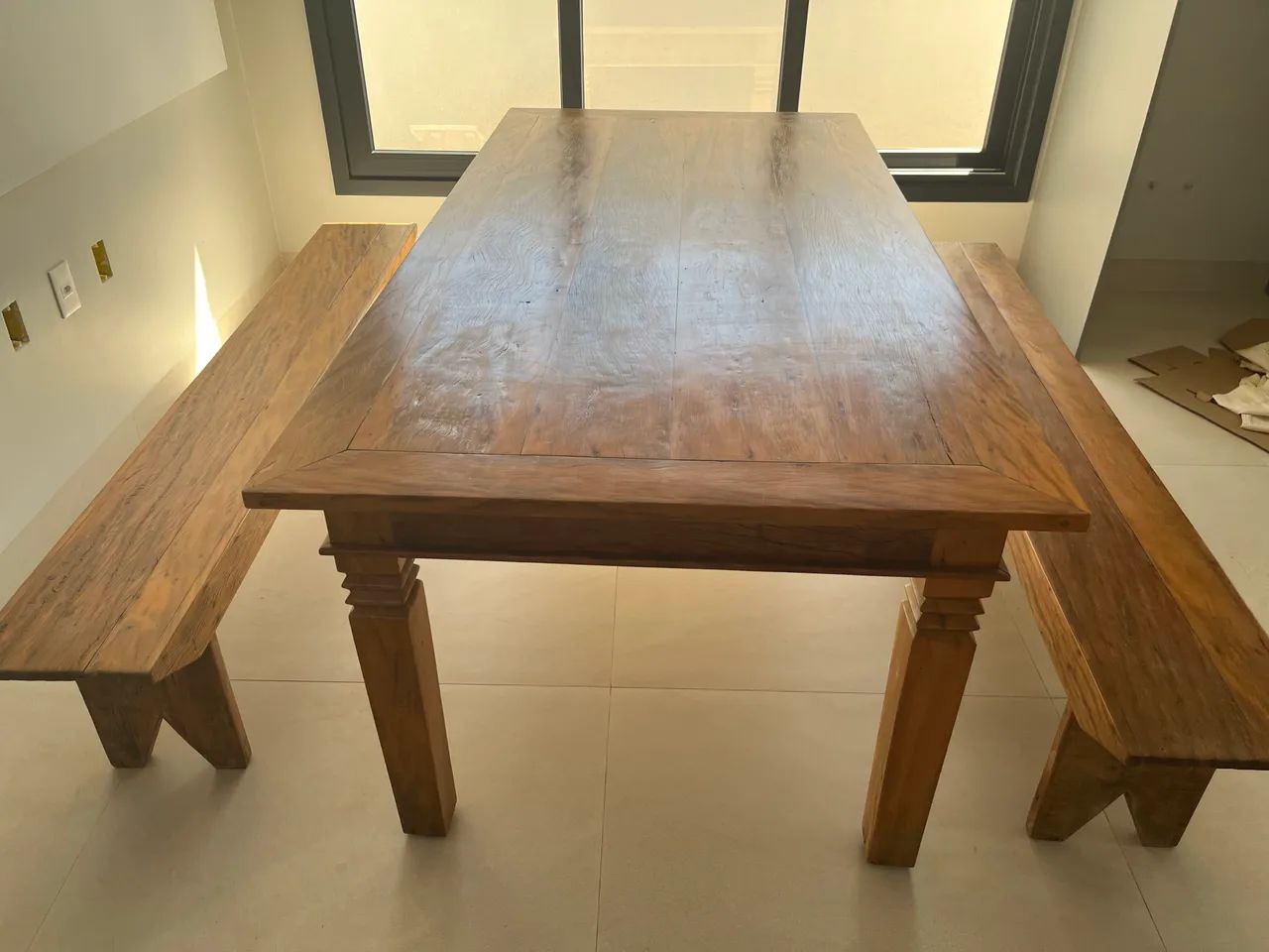Mesa de demolição com banco  - Foto 2