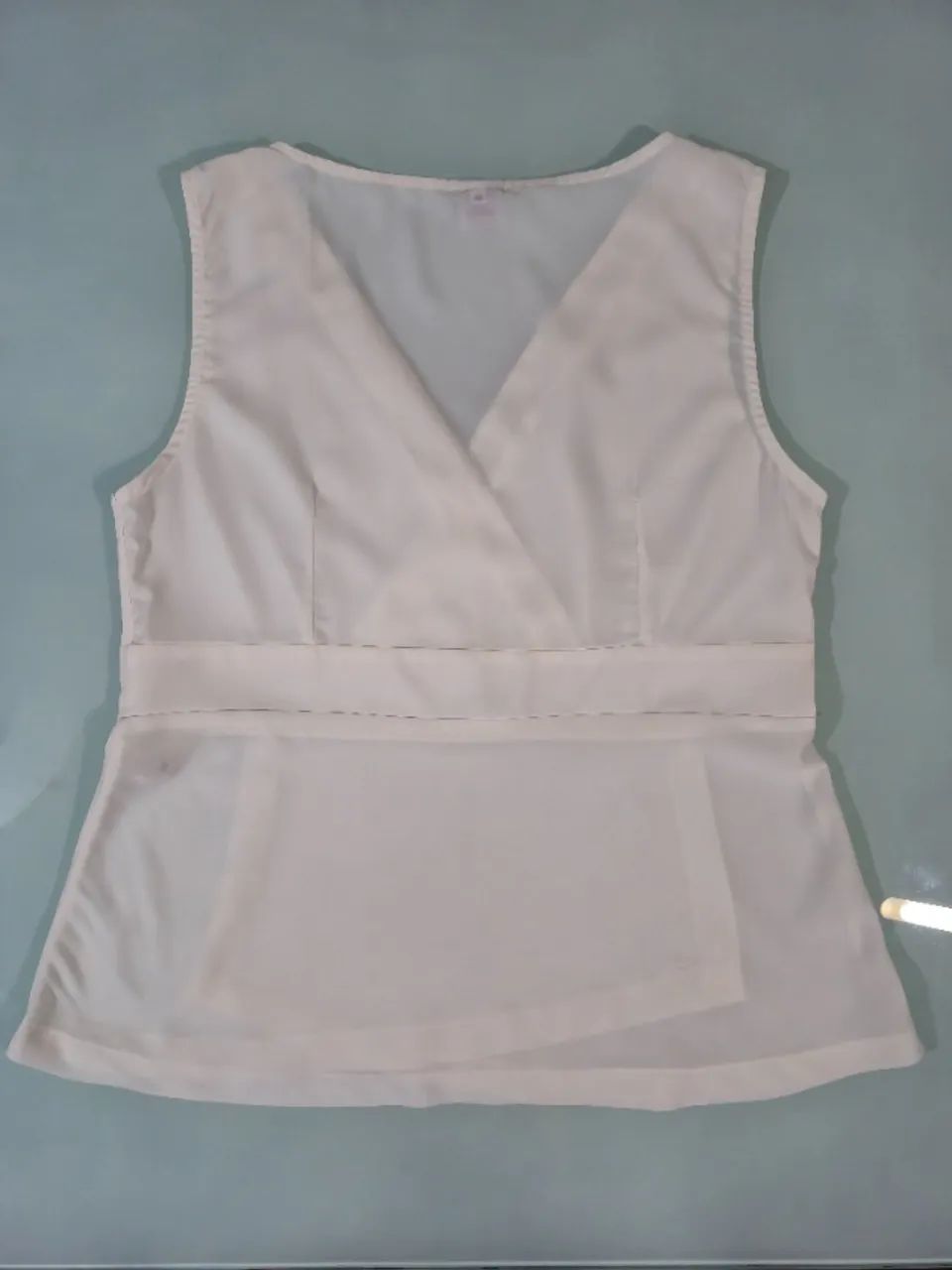 Blusa off white - usada - Foto 4