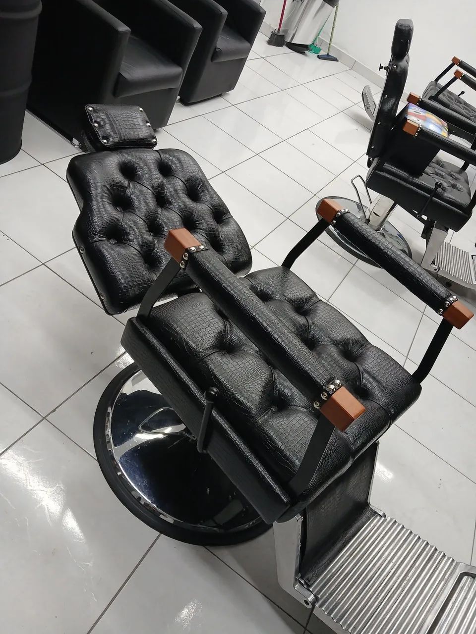Cadeira de barbeiro profissional 