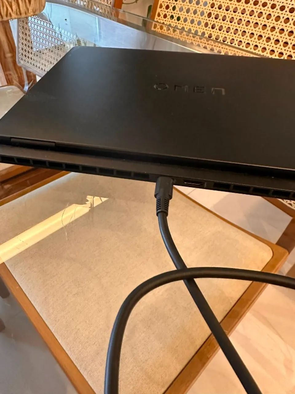 Hp Omen Transcend 14 polegadas Oled Ultra9 32gb Rtx 5070 Preto 1Tb (Seminovo) - Foto 2