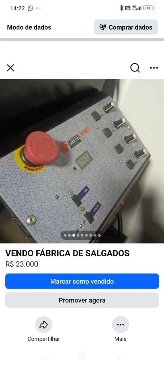 VENDO FABRICA DE SALGADOS COMPLETA  - Foto 3