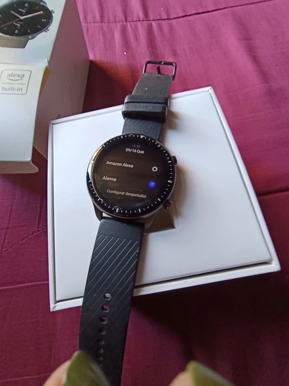Smartwatch Amazfit GTR 2 Thunder Black - Foto 3