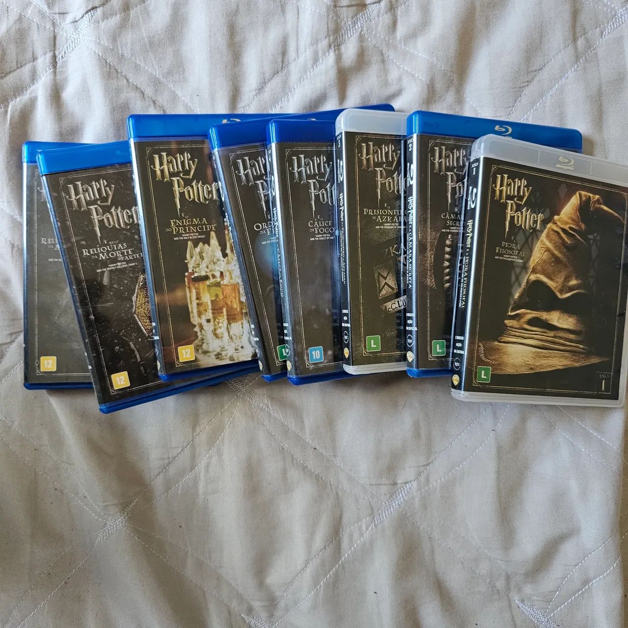 Blu ray duplo Harry Potter 8 filmes - Foto 2