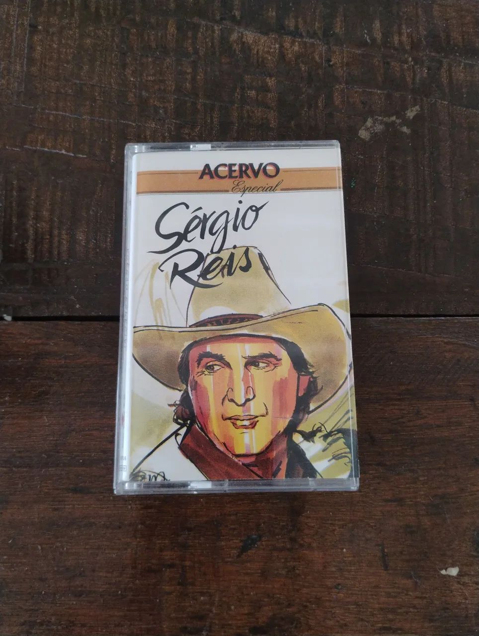 Fita K7 Sérgio Reis acervo especial 