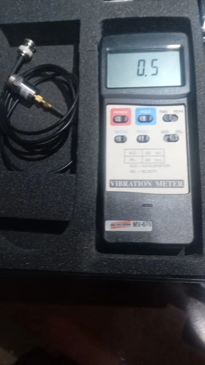 MEDIDOR DE VIBRAÇÕES MV-670 - Foto 2