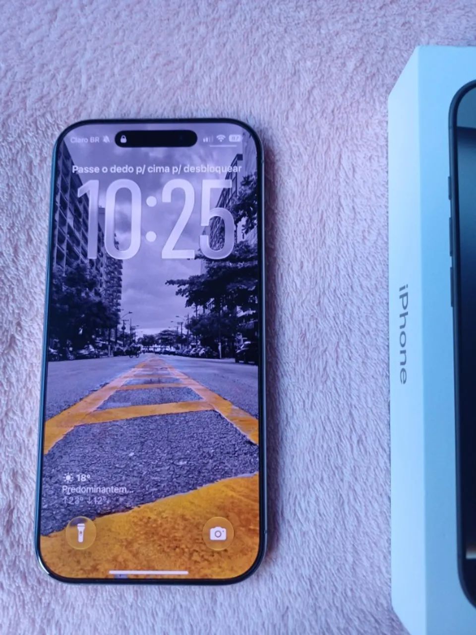 Apple Iphone 16 Pro (128 Gb) - Titânio Natural - Impecável (Usado)
