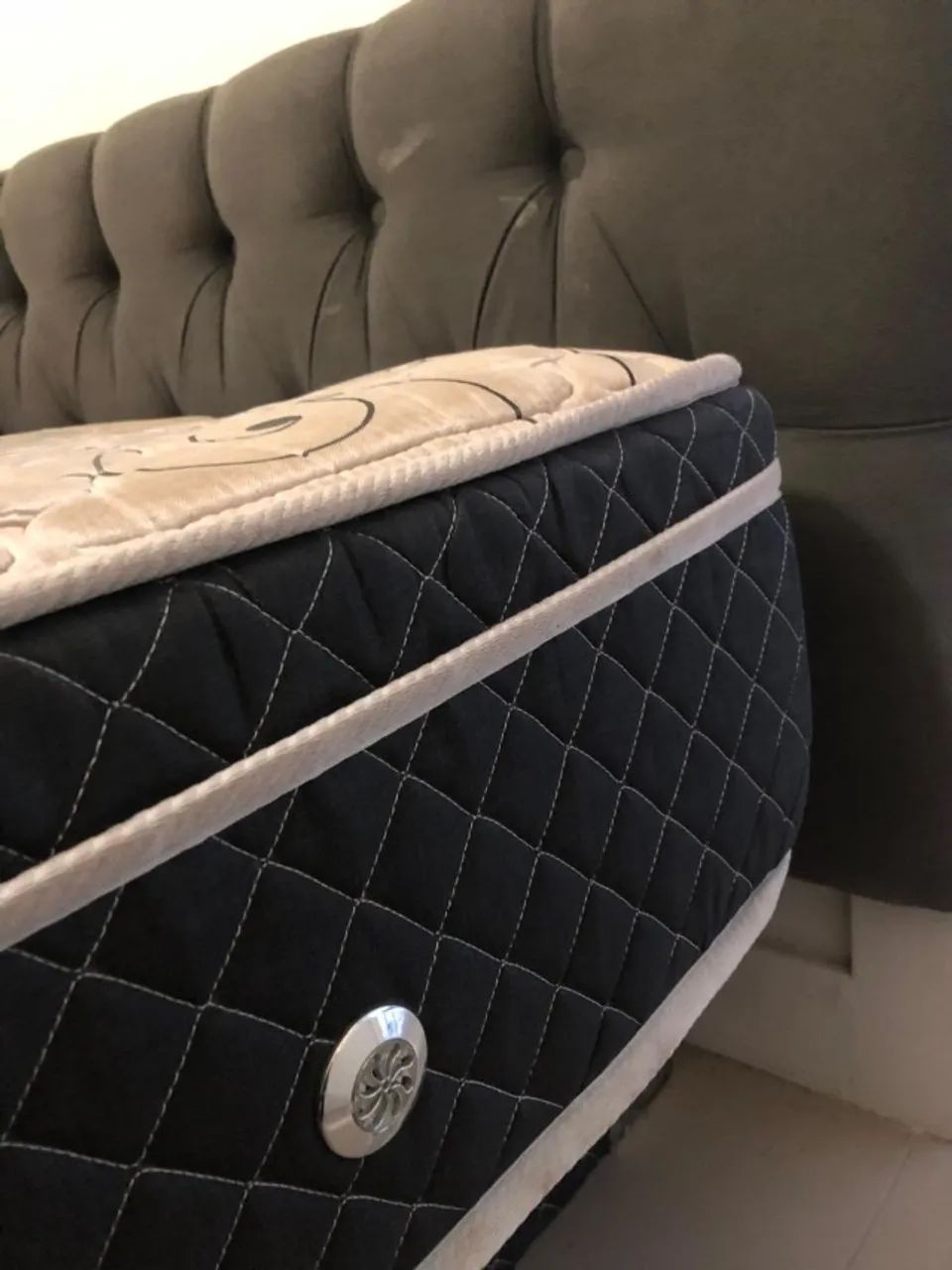Cama box com colchão Ecoflex Queen