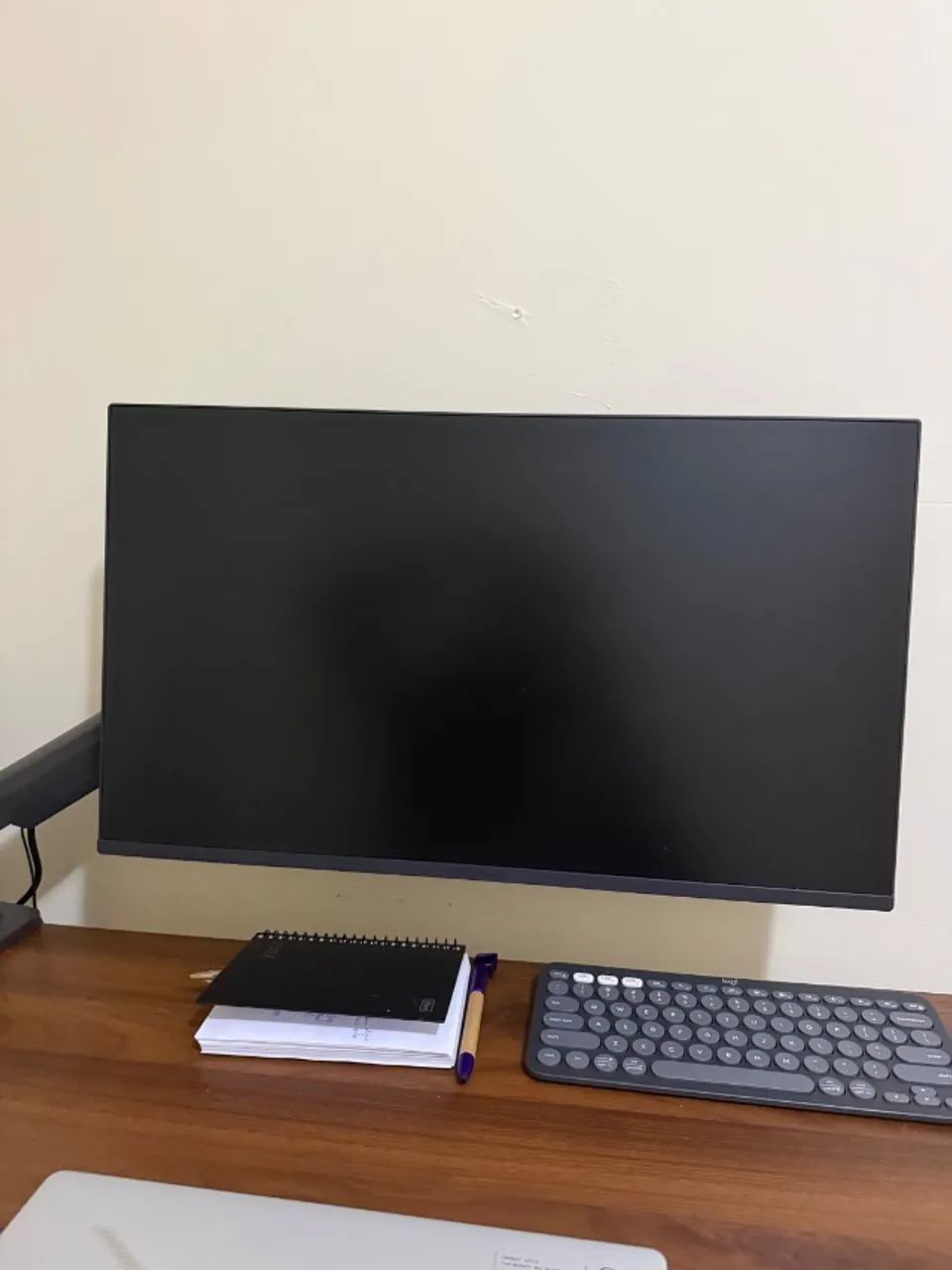 Monitor 24 polegadas Gamer ultra gear 144hz + braço articulado duplo 