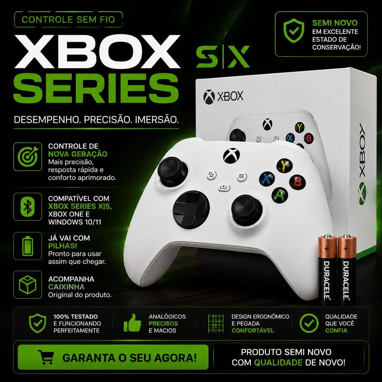 CONTROLE XBOX SERIES ORIGINAL