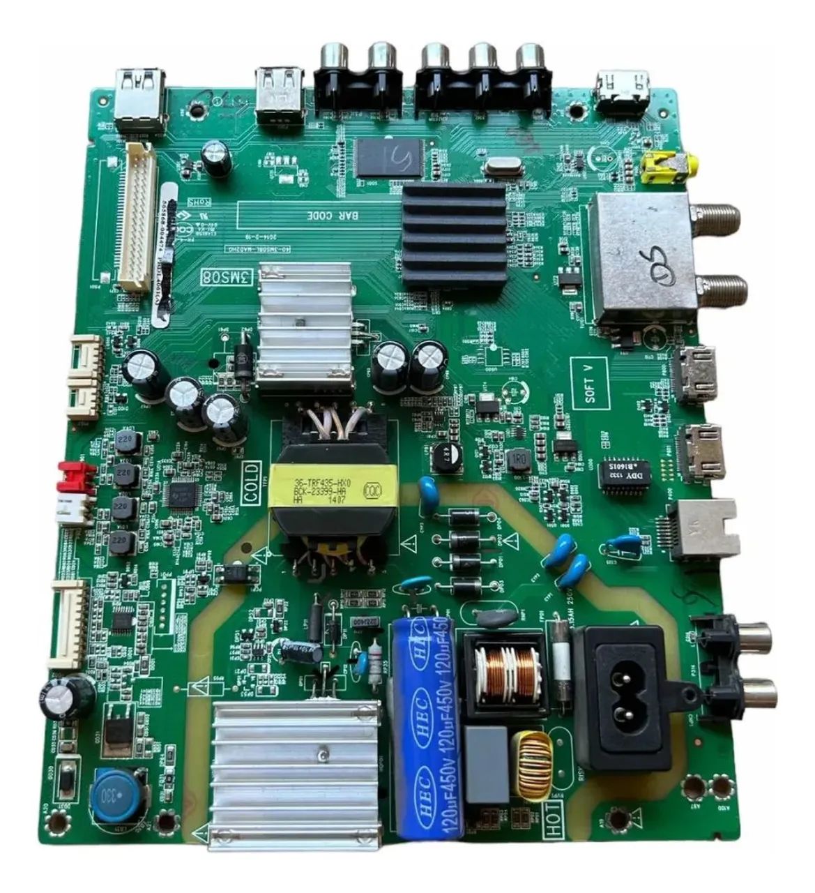 Placa Principal Tv Semp Dl4061(a)f 40-3ms08l-mad2hg<br> 