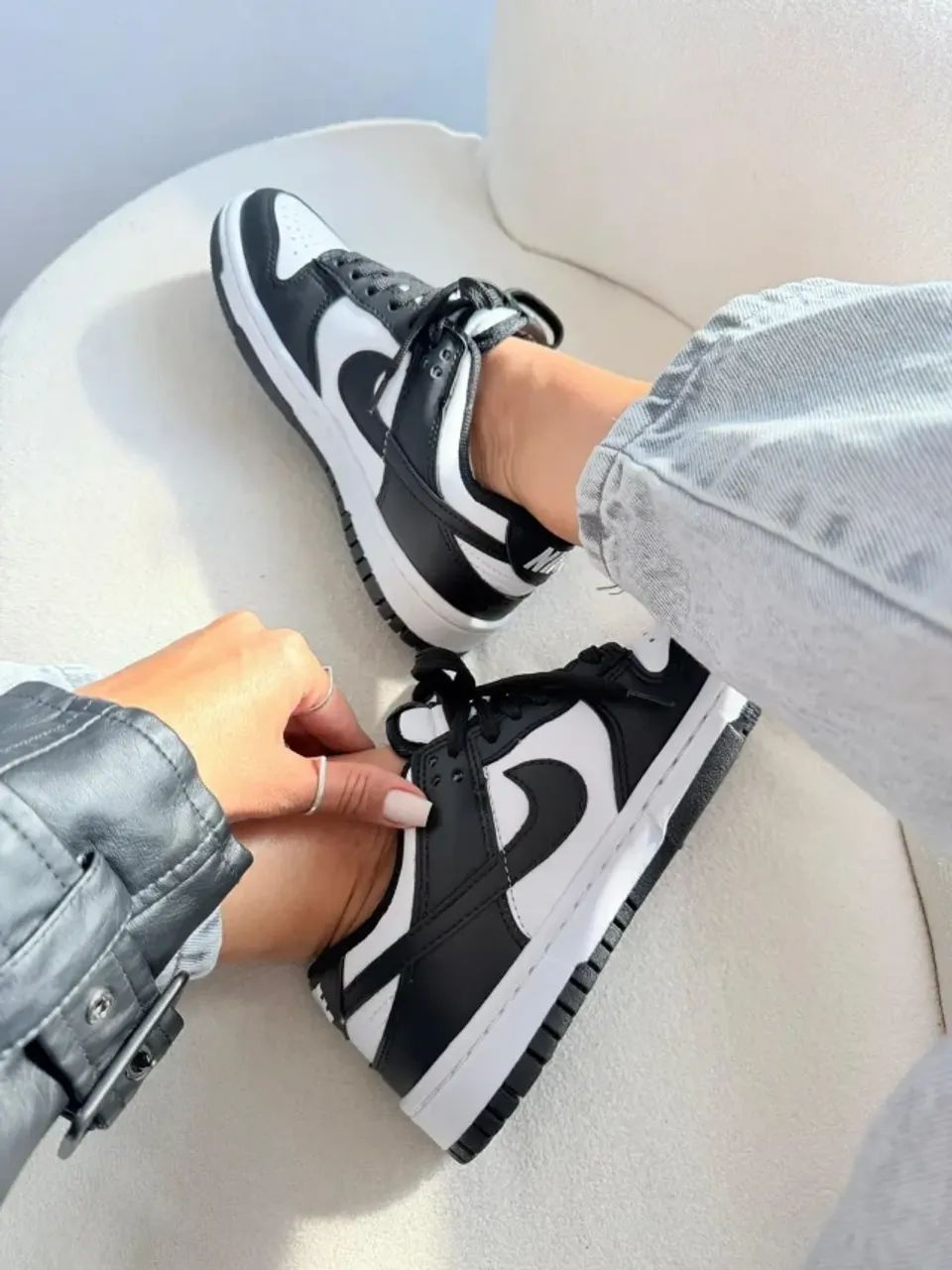 ? Nike Dunk SB Low Panda Preto e Branco + Brinde ? - Foto 4