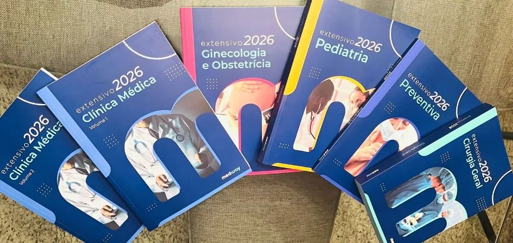 Apostilas completas do curso Medway 2026 para residência médica