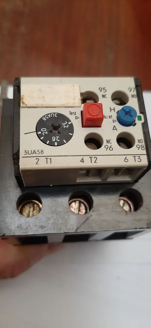 Relé Térmico 3UA58 Siemens como Novo 