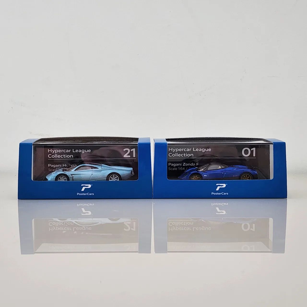 Postercars Pagani Zonda F e Huayra Codalunga - 1:64 - Foto 2