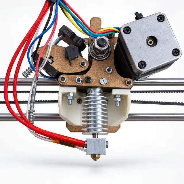 Impressora 3D completa + 2 bicos + módulo SD + filamentos - Foto 5