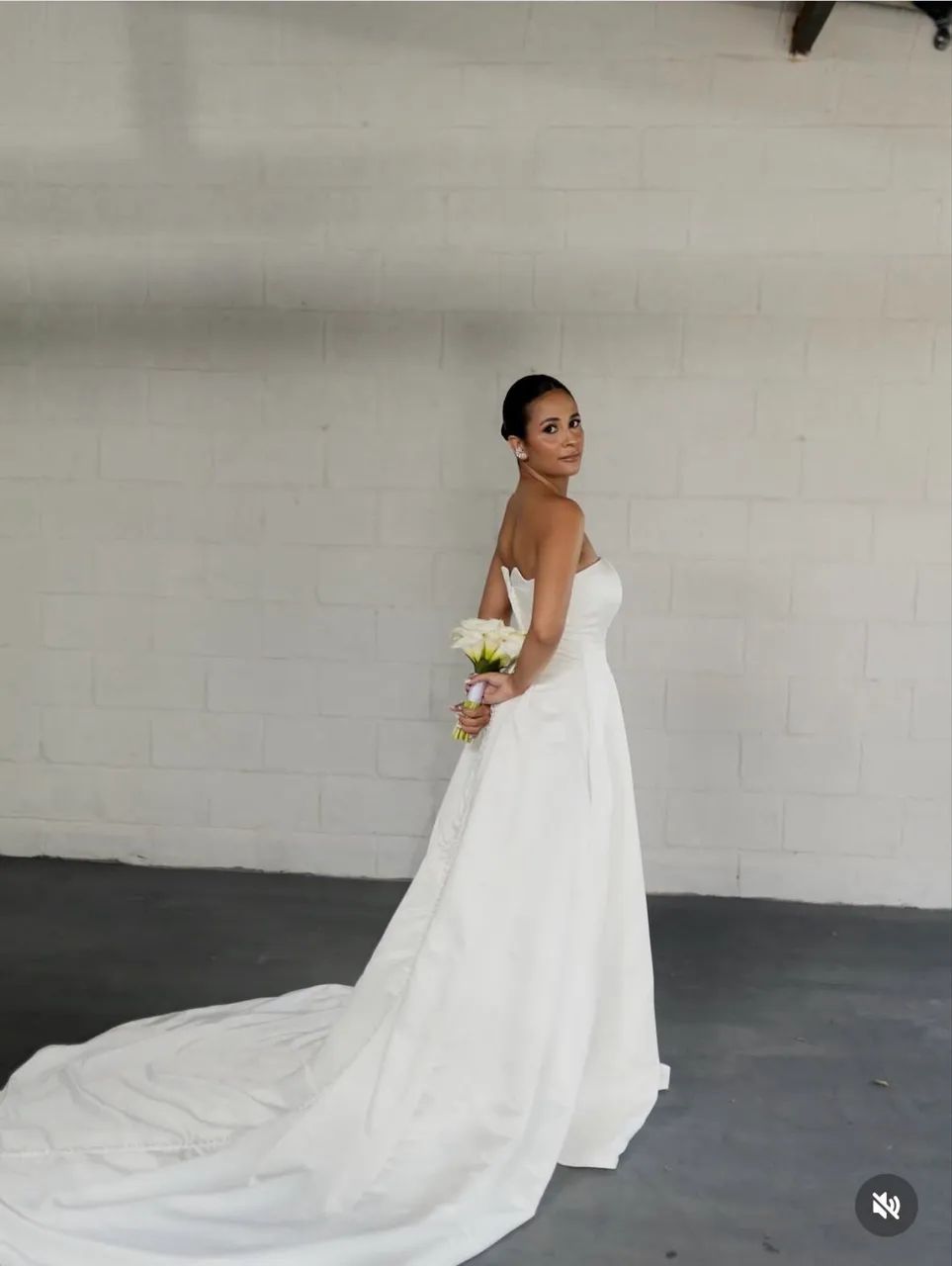 Vestido de noiva clássico - off white  - Foto 4