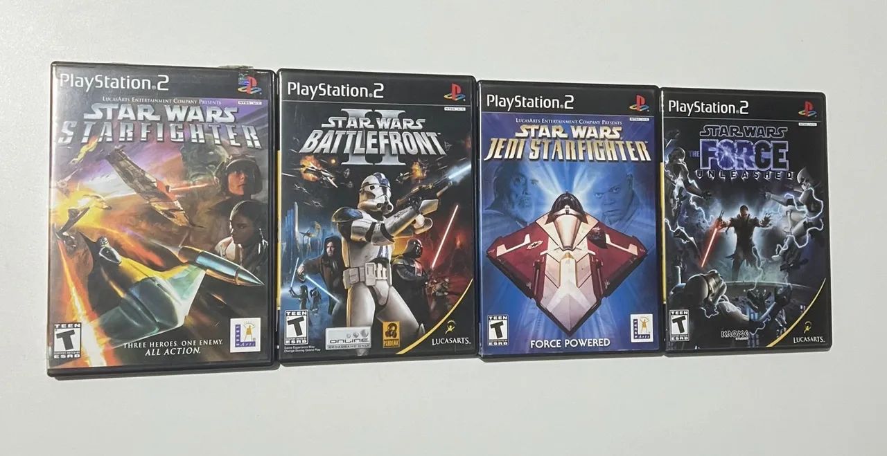 Coleção Star Wars ps2