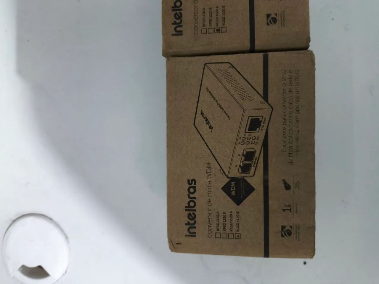 Conversor de mídia Intelbras WDM Gigabyte - Zero  - Foto 2